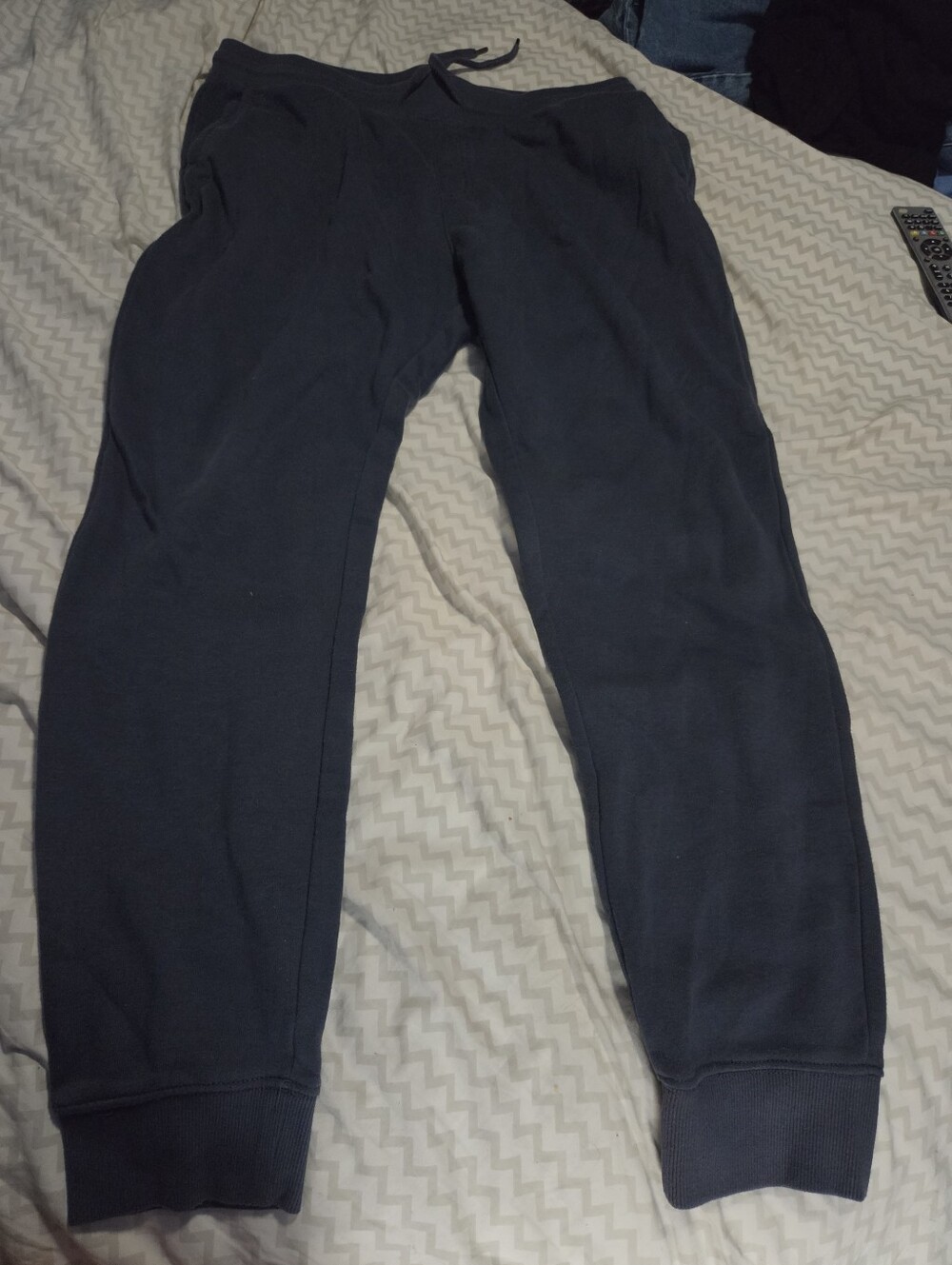 Hurley Dark Blue Jogger Sweatpants (Has A Couple Light Marks)